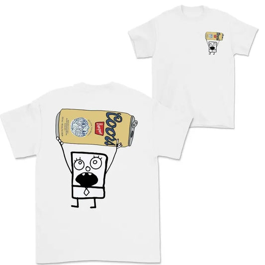 Doodlebob Coors Banquet 2 Sided T-Shirt, Funny Drinking T-Shirt, Summer T-Shirt, Full Color T- Shirt, Unisex T-Shirt, For Men For Women, Gift For All Menswear Top - Unisex And Inclusive - Multiple Colorways - Full Size Range