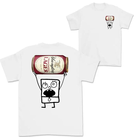 Doodlebob Yuengling Essential 2 Sided T-Shirt, Funny Drinking T-Shirt, Miler Lite T-Shirt ,For Men - For Women