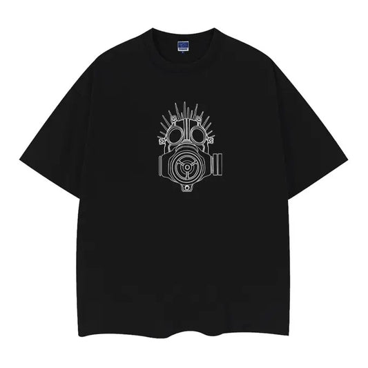 Dorohedoro "Lizard" Vintage Oversized Tee Anime T-shirt 100% Cotton Original Design Men's Top Casual Streetwear Menswear Tshirt