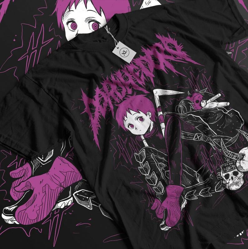Dorohedoro Ebisu T-Shirt S-4XL Noi Kaiman Nikaido Horror Anime Gift Shirt Tshirt S-4XL