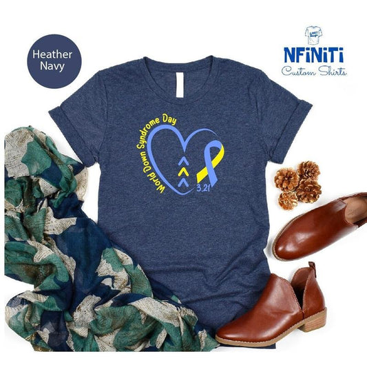 Down Syndrome Awareness Shirt Down Syndrome Shirt Down Syndrome Day Support Shirt Down Syndrome Ribbon Shirt 3 21 Shirtsped Teacher Tee  sweater