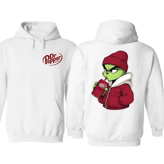 Dr Pepper Grinh Hoodie Sweatshirt T-shirt, Dr Pepper Christmas Shirt, Dr Pepper Lover Shirt, Fall Hoodie, Shirt For Men, For Women