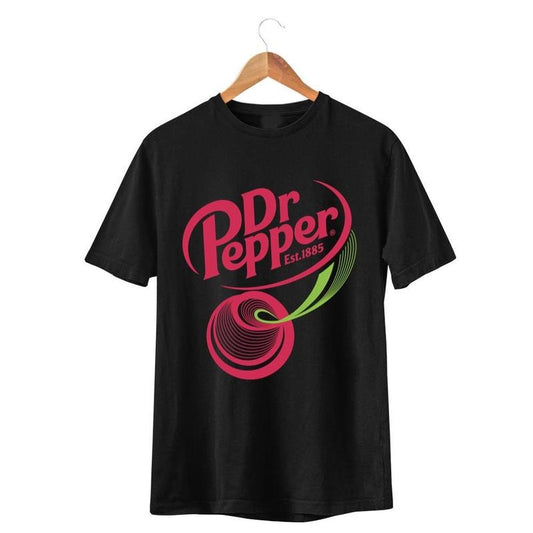 Dr Pepper Shirt, Retro Dr Pepper T-Shirt, Vintage Style_Cotton T-Shirt, Perfect Tee Casual Classic