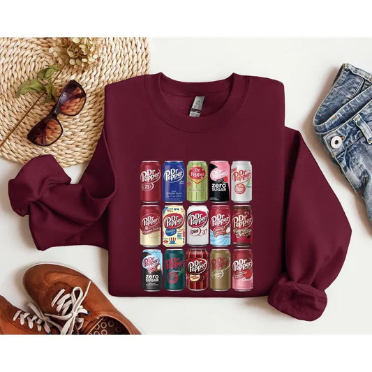 Dr Pepper Sweatshirt, Dr Pepper Christmas Shirt, Dr Pepper Sweatshirt, Christmas Gift for Dr Pepper Lover, Dr Pepper Fan Shirt