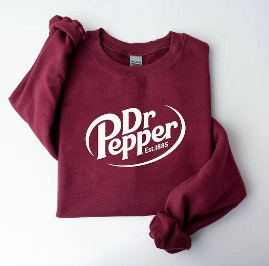Dr. Pepper Sweatshirt, Dr. Pepper Lover Gift, For Men, For Women
