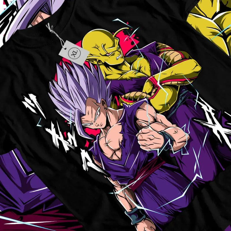 Dragon Ball Z Anime T-Shirt & Sweatshirt, Son Gohan And Piccolo Graphic Tee, Anime Manga Lover Gifts Cotton Menswear