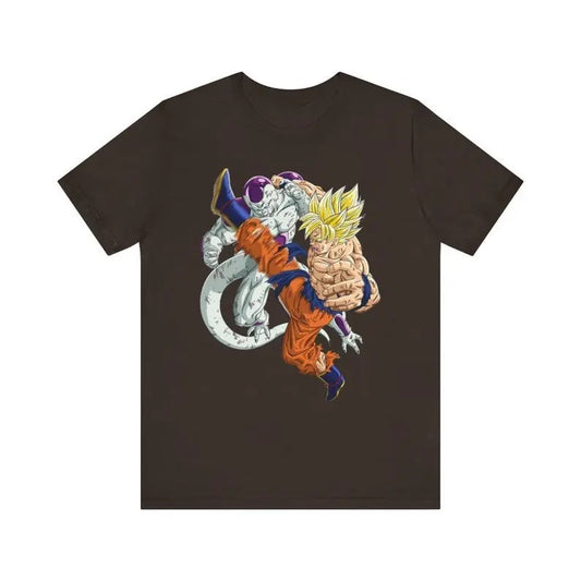 Dragon Ball Z Unisex Tee - Fight Like a Saiyan, Anime Apparel, Gift for Fans, Casual Wear, Geeky Style, Perfect for Conventions