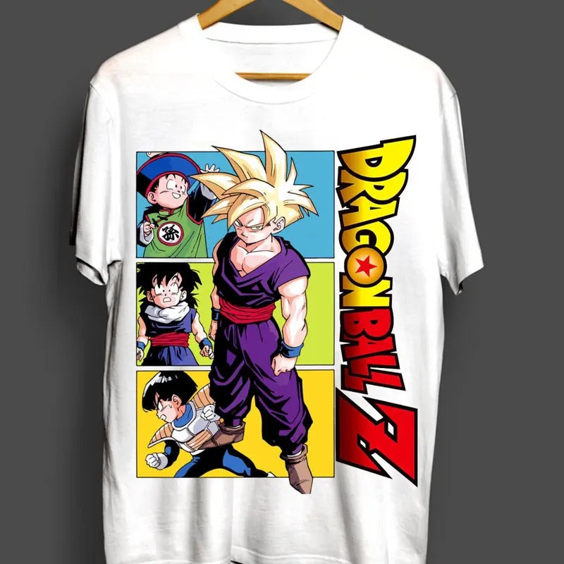 Dragon Ball Z Vintage Shirt,Son Goku Tshirt,Gohan,Goten,SUPER SAIYAN All Size
