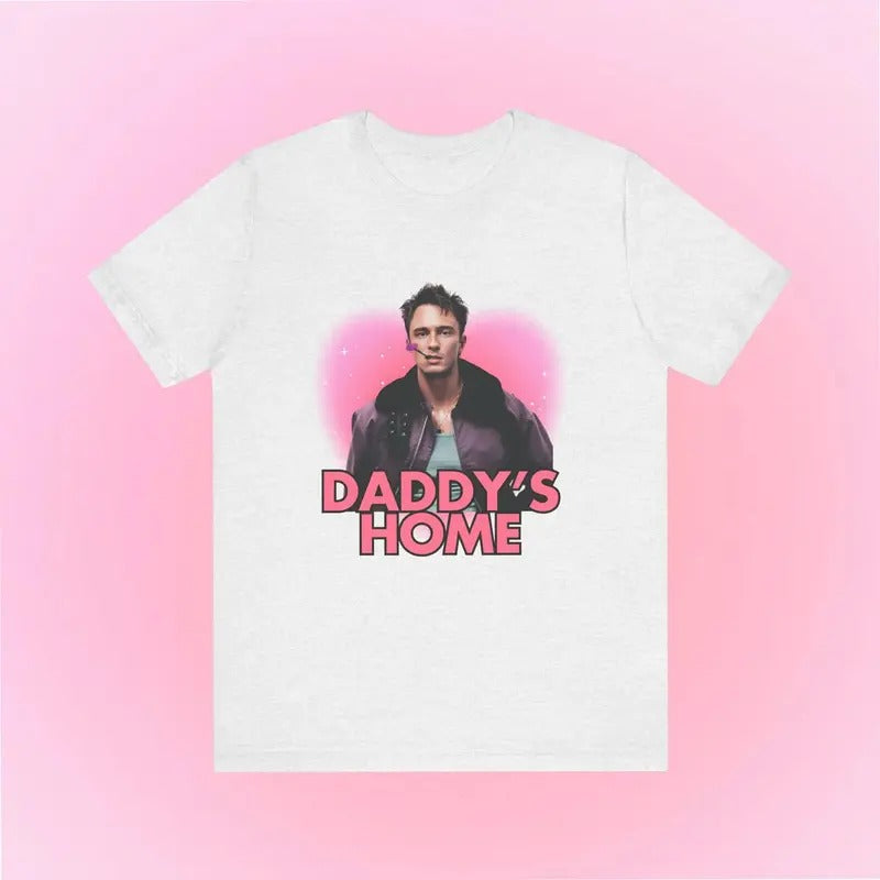 Drew Starkey Daddy's Home Valentine T-Shirt, Pink Drew Starkey Love Shirt, Outer Banks Movie , Bootleg Shirt, Gift For Movie Lovers