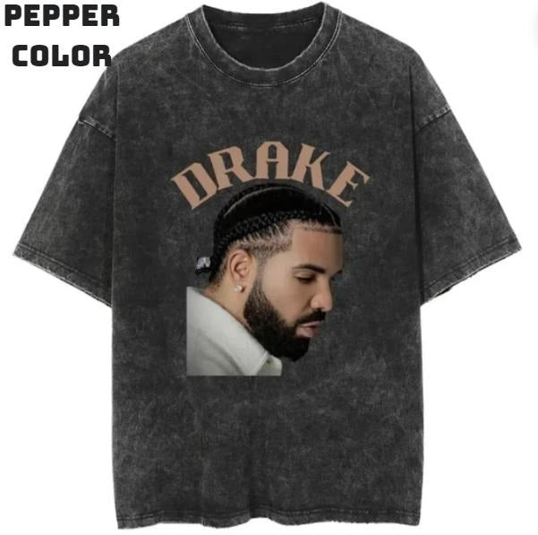 Drizzy Drake No.7 T-Shirt, Men Women Vintage Hip Hop Clothes T-shirt, Man's Harajuku T-shirts Streetwear, Graphic Tee Shirt, Unisex T-Shirt, Gift For Fan, Him, Her, Crewneck Short Sleeve Shirt, Shirt Trending Top Menswear