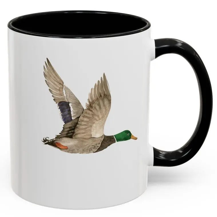 Duck Hunting Coffee Mug Perfect for Bird and Wildlife Lovers, Gift for Coffee Lovers, Rustic Home Decor