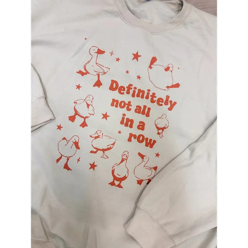 Ducks In A Row Graphic Top