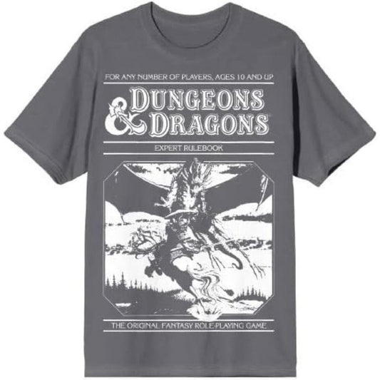 Dungeons & Dragons Cover Men's Crew Neck Short Sleeve T-Shirt, Dungeons & Dragons Shirt, Vacation Outfits Shirt, Unisex Vintage Graphic Tees Gothic Grunge Y2k Emo Scene Amity Affliction Style Clothes Men Women Streetwear