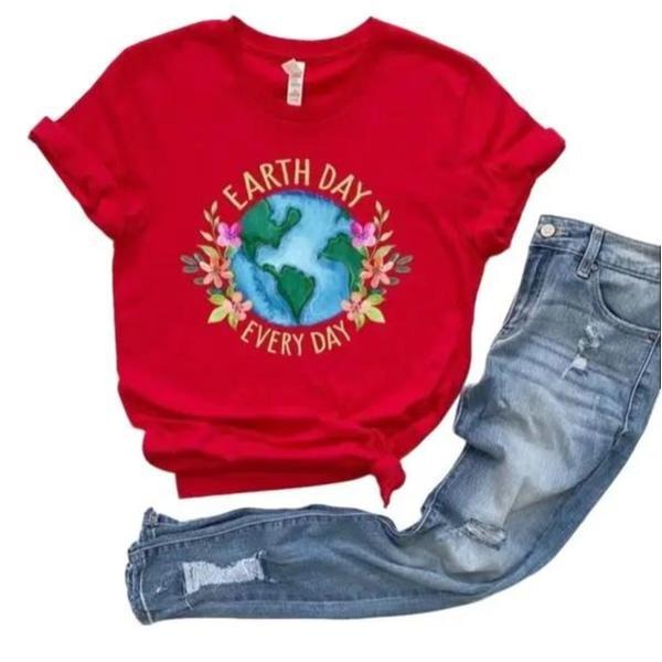 Earth Day Everyday Shirt, Nature Lover Shirts, Eco Friendly Tee, Climate Change T-Shirt, Happy Earth Day Shirt, Gift For Nature Lover