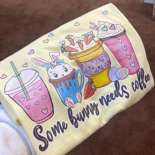 Easter coffee comfort colors tshirt, Easter t-shirts, comfort colors Tshirts, spring shirts , custom t-shirts Womenswear Tops