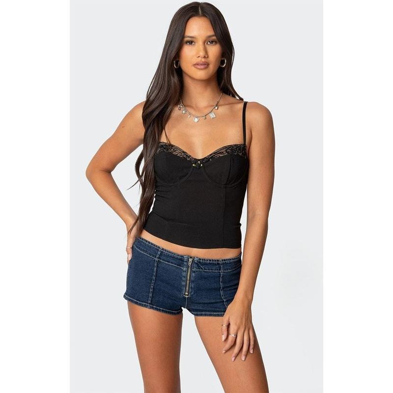 Edikted Women's Coryn Lacey Cupped Corset