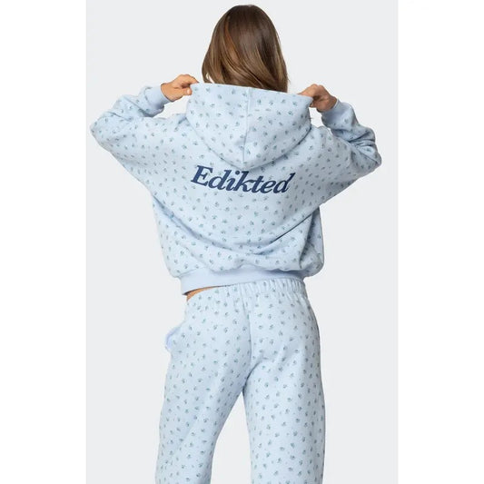 Edikted Women's Flower Power Hoodie