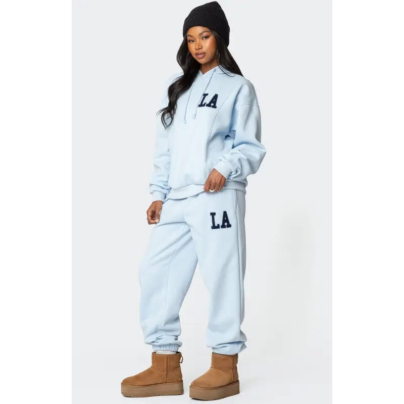 Edikted Women's LA Love Oversized Sweatpants