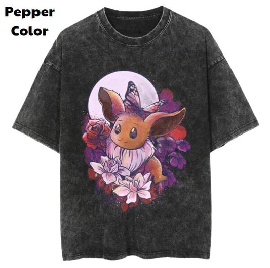 Eevee Vintage Tee, Eevee T-Shirt, Pokemon Graphic Tees, Pokemon Shirt, Unisex Anime Shirt, Menswear Womenswear Streetwear