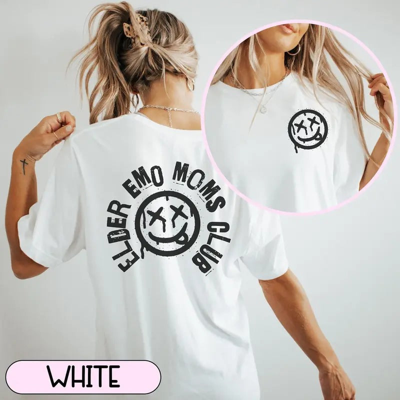 Elder Emo Moms Club Shirt, It Was Never a Phase Shirt, Emo T-shirt, Pop Punk Shirt, Emo Mom Tee, Pop Punk Shirt, Emo Gift, Scene T-Shirt