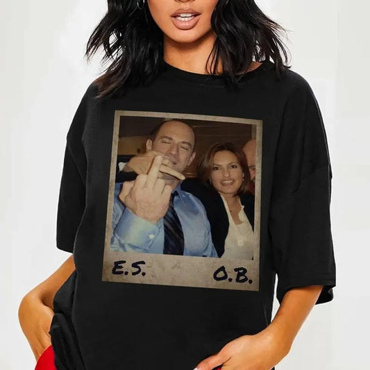 Elliot Stabler And Olivia Benson Shirt, Law And Order Shirt, Elliot And Olivia Law And Order Shirt, T-shirt, Sweatshirt, Sarcastic Graphic Tee, Unisex Classic Cotton Tee, For Men, For Women