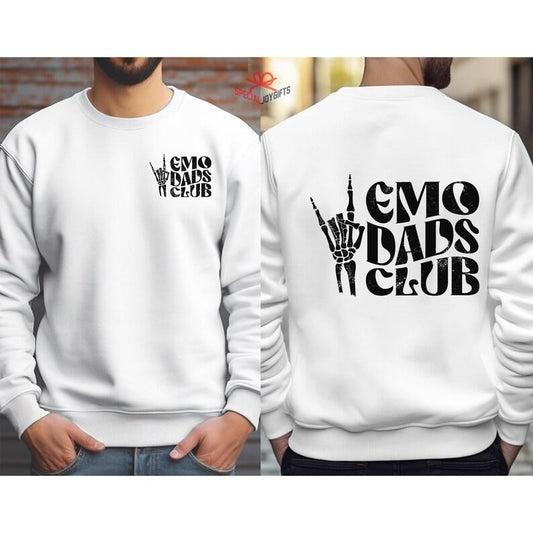 Emo Dads Club Comfort Color Shirt, Cool Dads Club, Emo Dad Tshirt, Father Gifts for Dad, Shirt for Men, Funny Gift for Dad,Shirt for New Dad Hoodie, T-shirt and sweater