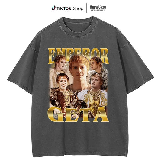 Emperor Geta Gladiator 2 Comfort Colors Unisex Tshirt For Men- For Women, Y2K 90s Retro Movies Bootleg Tshirt, Celebrity Crush, Soft Fit Cotton Top