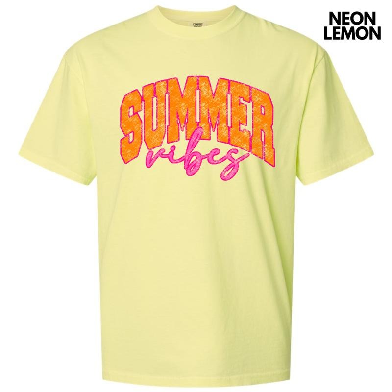 Energetic Summer Vibes Comfort Colors T-Shirt 'NLB'