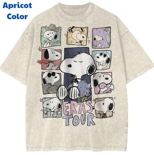Eras Tour Snoopy Shirt, Peanuts Shirt, Cartoon Shirt, Y2k, Unisex T-Shirt, Gift For Men Women Womenswear Menswear Top Streetwear