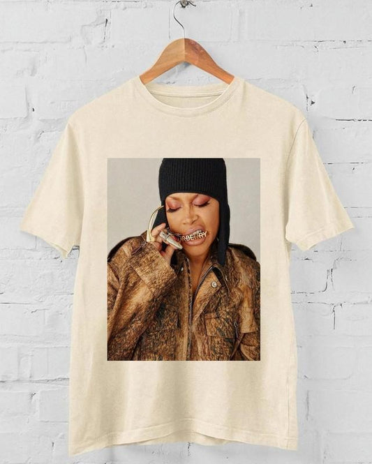 Erykah Badu 2023 Tshirt, Erykah Badu vintage,90s Erykah Badu Music t-shirt Gift, Fashion Cotton, Full Colors, Full Sizes, For Men, For Women
