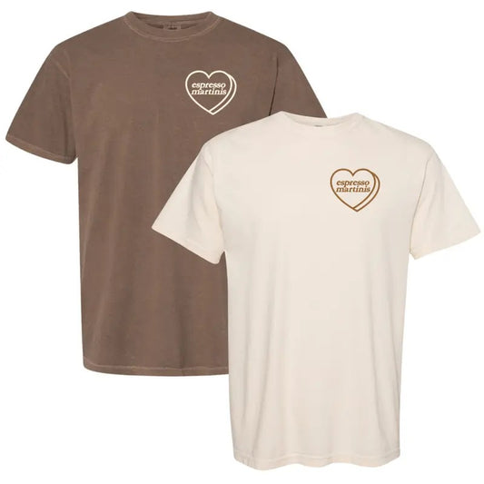 'Espresso Martini Candy Heart' Comfort Colors T-Shirtstyle{n002}2