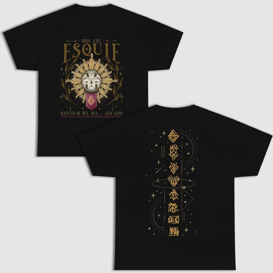 Esquie Clair Obscur Expedition 33 Shirt, Esquie Cute shirt, Fantassy Adventure shirt, Rpg Gamer Tee, Rpg Turn Based Games, NPC, COE 33 graphic tee