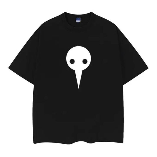 Evangelion "Angel" Vintage Oversized Tee Anime T-shirt 100% Cotton Original Design DTG Printing baggy  compression  clothes men gifts Black Top