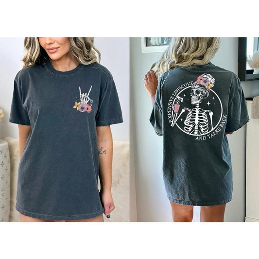 Expensive Difficult And Talks Back Shirt, Sarcastic Wife Shirt, Mom Life Sweatshirt, Retro Wife Shirt, Mothers Day Gifts