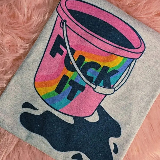 F it bucket Funny Graphic Tee Unisex fit