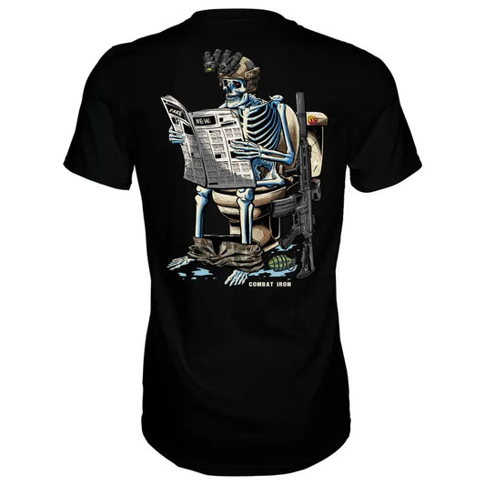 FAKE NEWS READING OPERATOR MEN'S T-SHIRT