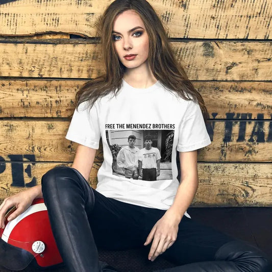 FREE the MENENDEZ BROTHERS, Justice for Lyle and Erik Menendez Unisex t-shirt