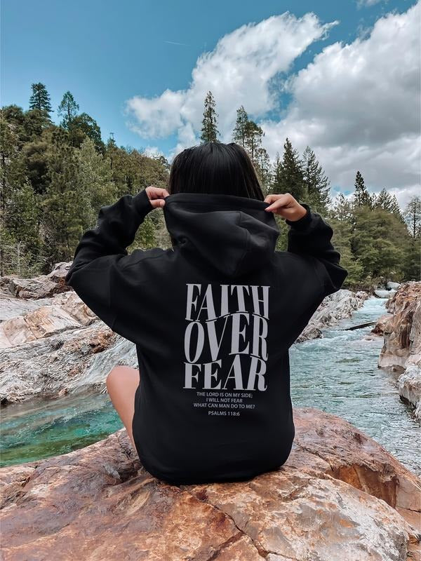 Faith Over Fear Sweatshirt, Christian Sweatshirt,Religion Gift Jesus Hoodie, Religion Sweatshirt,Bible Verse Sweatshirt, Jesus Lover Hoodie  T-shirt, sweater and Hoodie