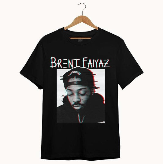 Fan Art Brentbaiser Brent Faiyaz Unisex T-Shirt, Rare Rap Tee Tour Concert Hip Hop Shirt Tour Shirt