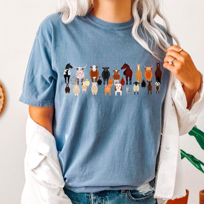 Farm Animals Lover T-Shirtstyle{n002}2