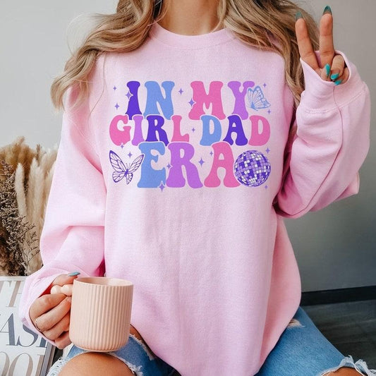 Father's Day Gifts In My Girl Dad Era T Shirt Hoodie Sweater For Fathers Day, Girl Dads Club Tee, Dad Birthday Gift, First Time Dad Gift, Gift for Dad, Funny Dad Shirt