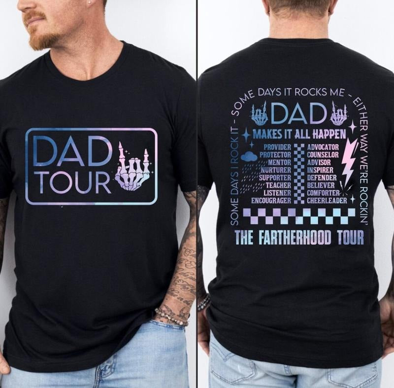 Fatherhood Tour Png Father's Day Png Dad Png Best Dad Ever Png Dad Life Png Dad Shirt Design Father's Day Gift For Men Dad Quotes TK43GN