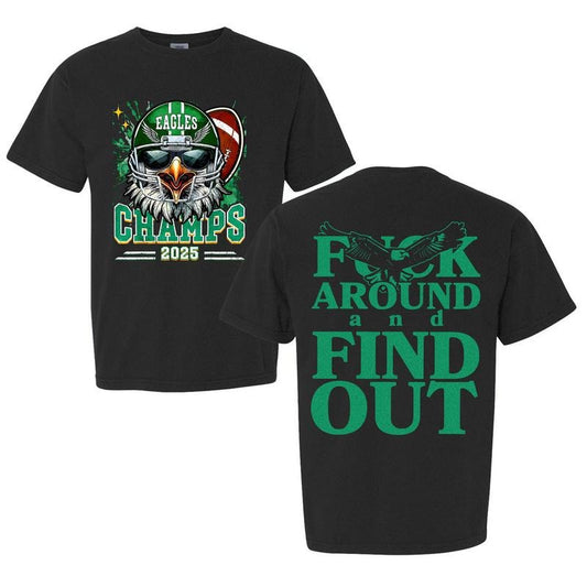 Fck Around Find Out Hoodie, Vintage 4agles Football Shirt, Fly 4agle, American Football