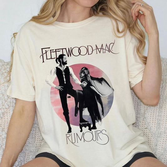 Fleetwood Mac Rumours Shirt Sweatshirt Hoodie, Fleetwood Mac Music Rock Band Shirt, Retro Music Band Gift Tee