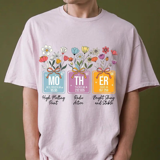 Floral Mother T-shirt, Mother's Day Shirt, Mother Elements Sweatshirt, Mothers Day Gift