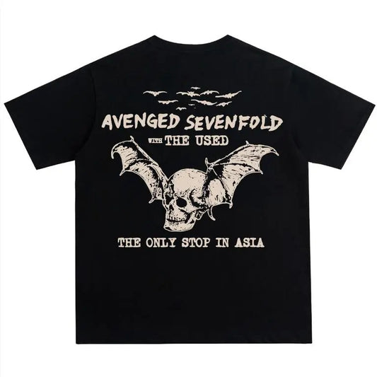 Fly With Ears Vintage Anime Eyes T-Shirt Unisex Premium Cotton T-Shirts XS-2XL Menswear Top Underwear Tshirt Crew Necks Embroidered