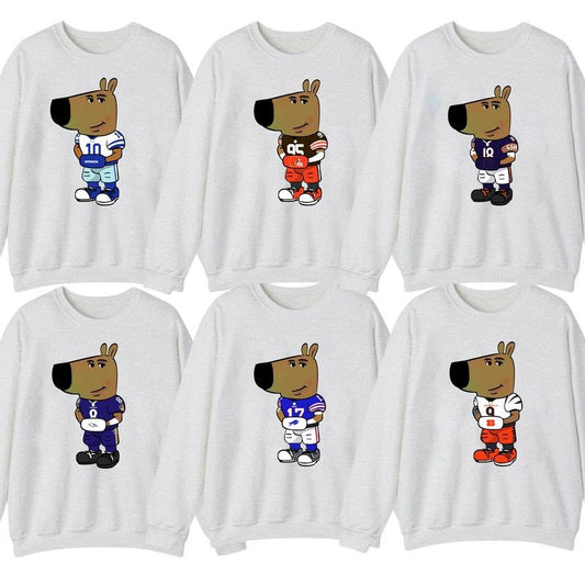 Football Just a Chill Guy All Team Football Sweatshirt, Vintage Football Sweatshirt