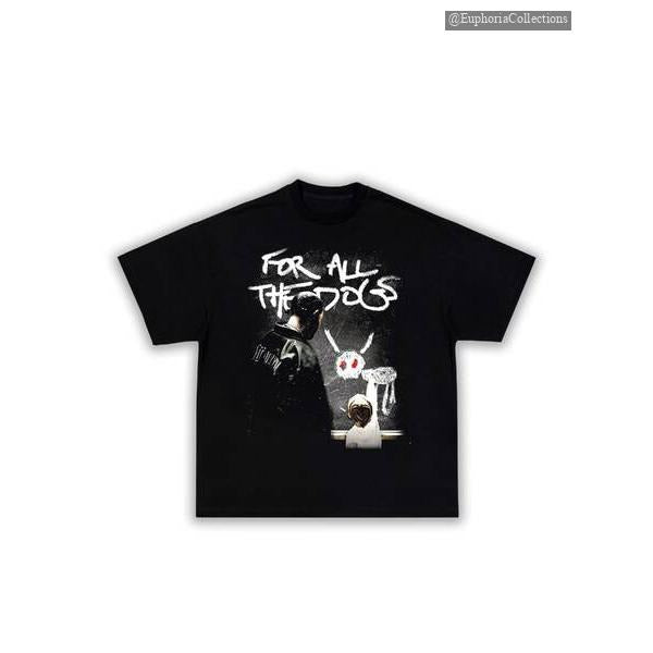 For All The D0gz T-Shirt  | Dr@ke T-Shirt | Rap Merch Graphic Tee | Rare Hip Hop Graphic T-shirt , Global Trending Outfits
