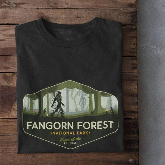Forest National Park T-Shirt, Mythical Landscape Shirt, unisex, Fantasy T-Shirts, National Park Shirts, Parody Movie Shirt, Magic Tree Realm
