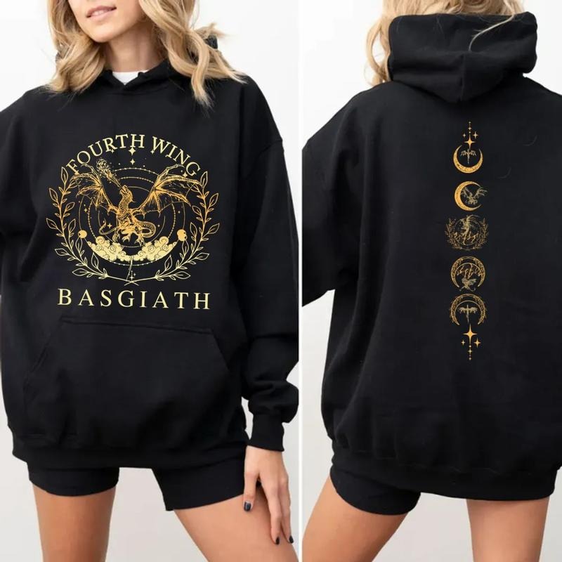 Fourth Wing Basgiath War College Shirt, Xaden Riorson Riders Quadrant Tee, Dragon Rider, Violet Sorrengail, Bookish Shirt, Unisex Sweater Pullover Tee